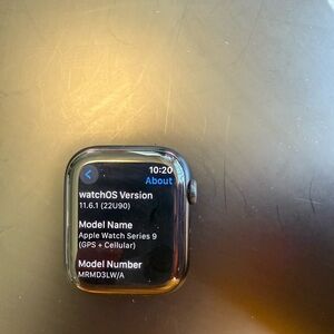 Apple Watch Series 9 GPS + Cellular - Black